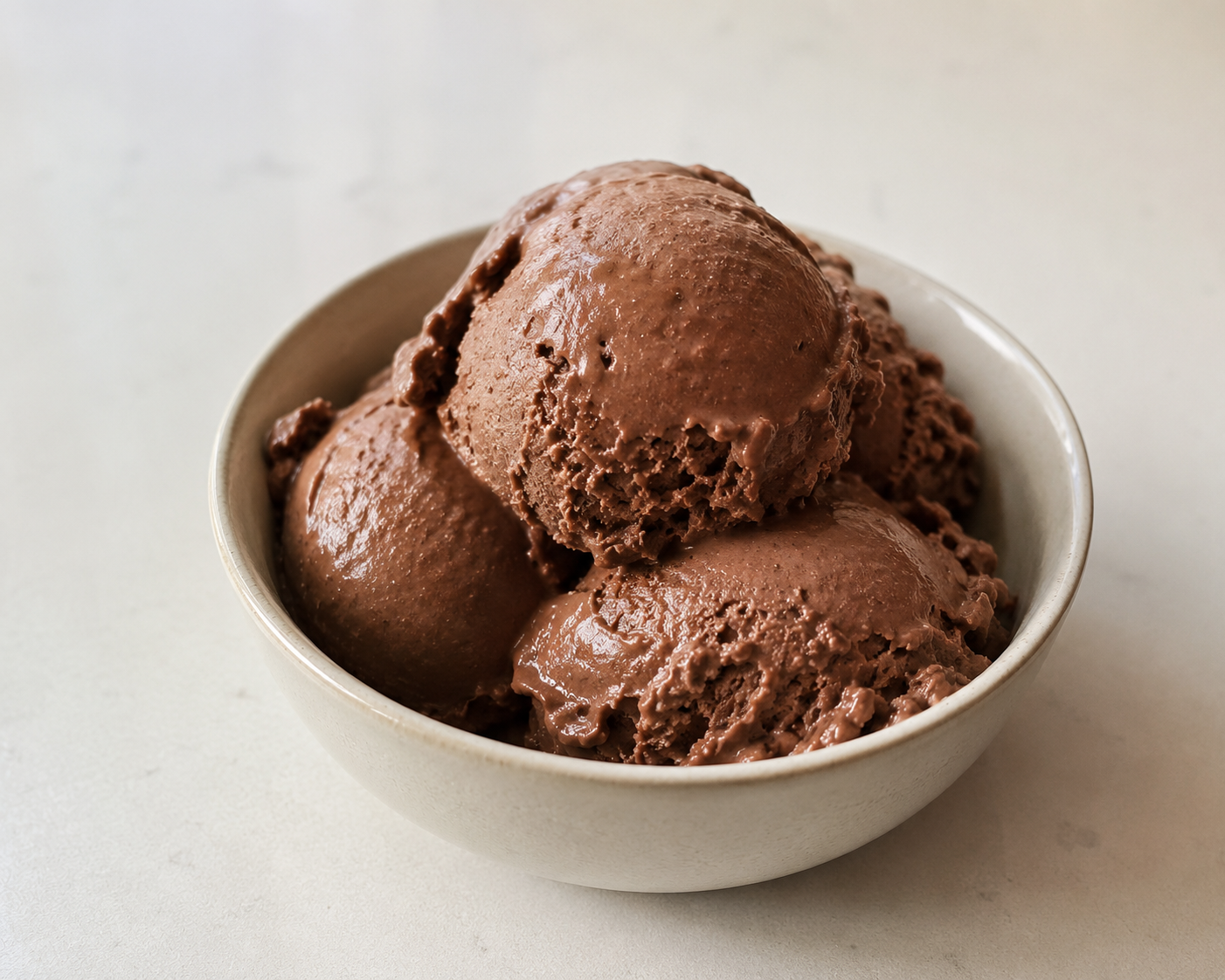 Schokoladen Protein Eis