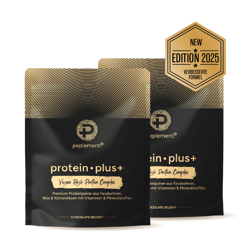 Twin Pack - Bestes Protein mit köstlichem Schokoladen - Geschmack, 100 % Vegan (2 x 600 g)