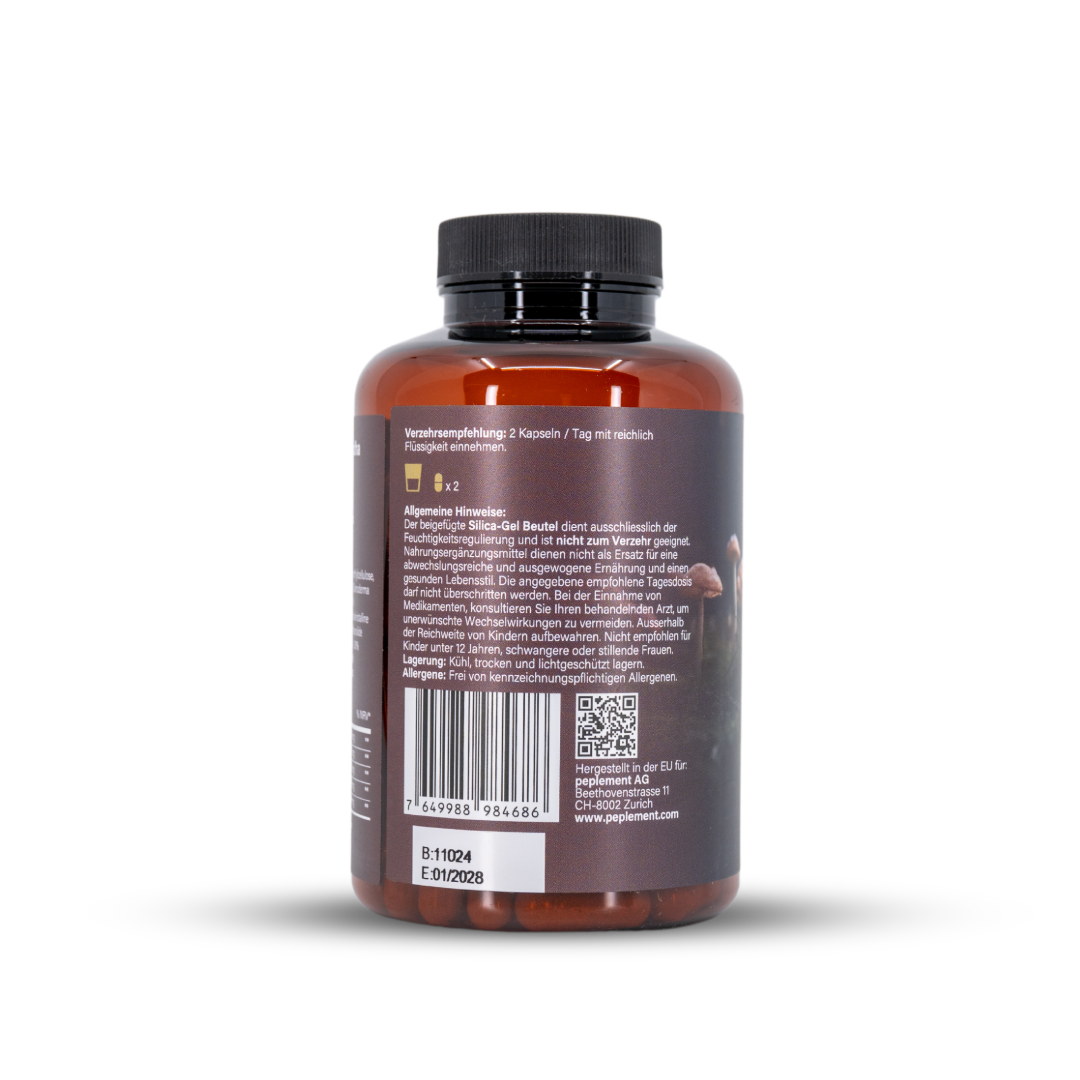 Vitalpilze plus+ Komplex mit Ashwagandha