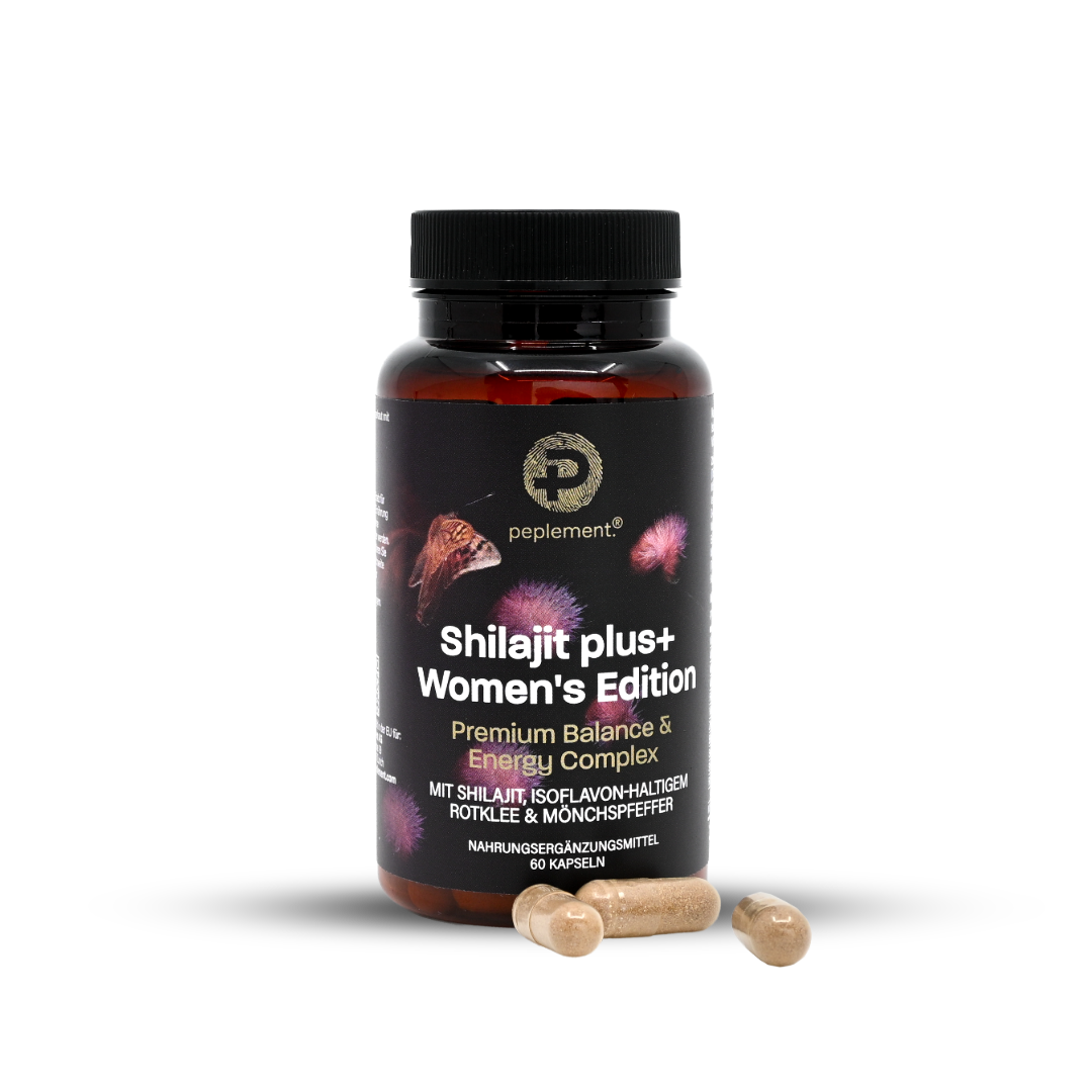 Shilajit plus+ Women's Edition – Premium Balance & Energie Complex (ERHÄLTLICH AB MITTE APRIL)