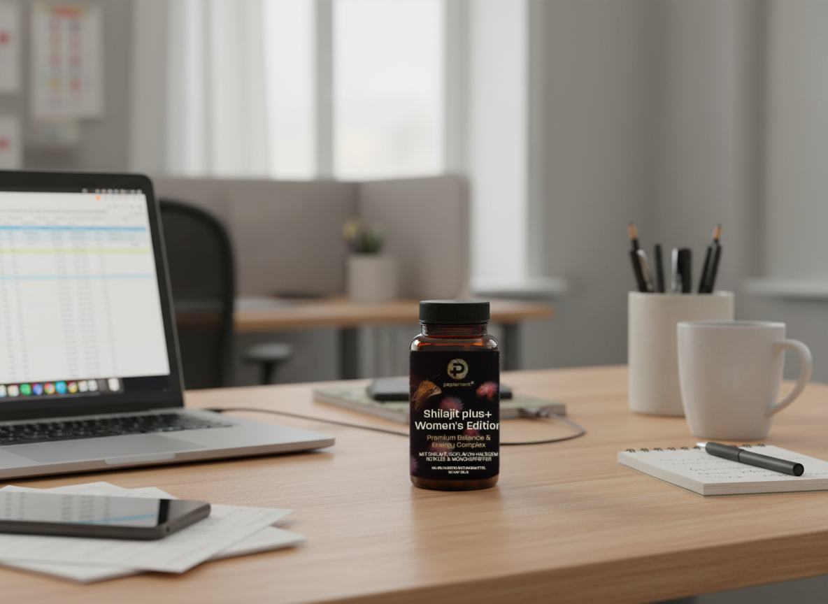 Shilajit plus+ Women's Edition – Premium Balance & Energie Complex