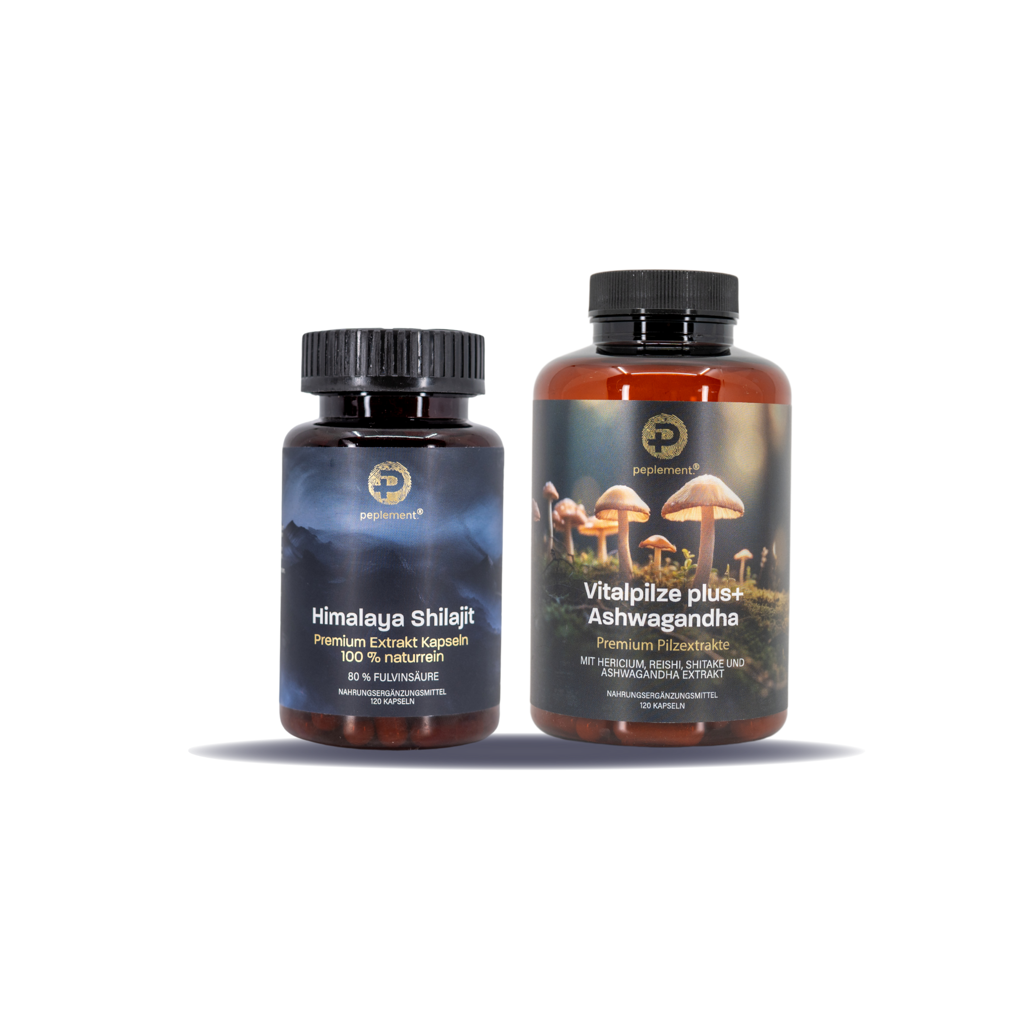 Anti-Stress Bundle - Shilajit, Vitalpilze & Ashwagandha