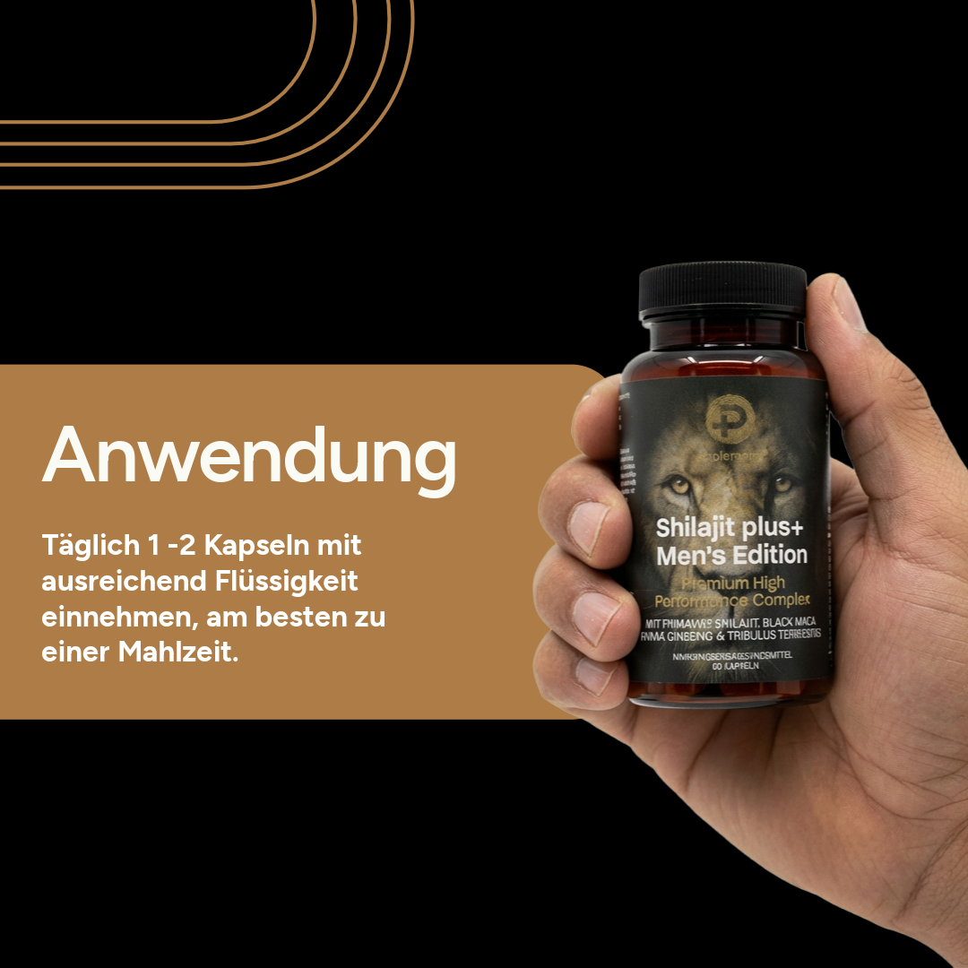Shilajit plus+ Men's Edition - Der High Performance Complex