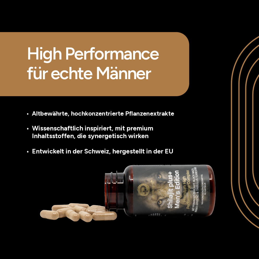 Shilajit plus+ Men's Edition - Der High Performance Complex