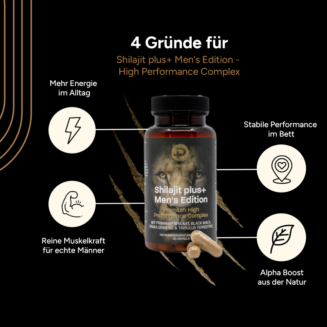 Shilajit plus+ Men's Edition - Der High Performance Complex