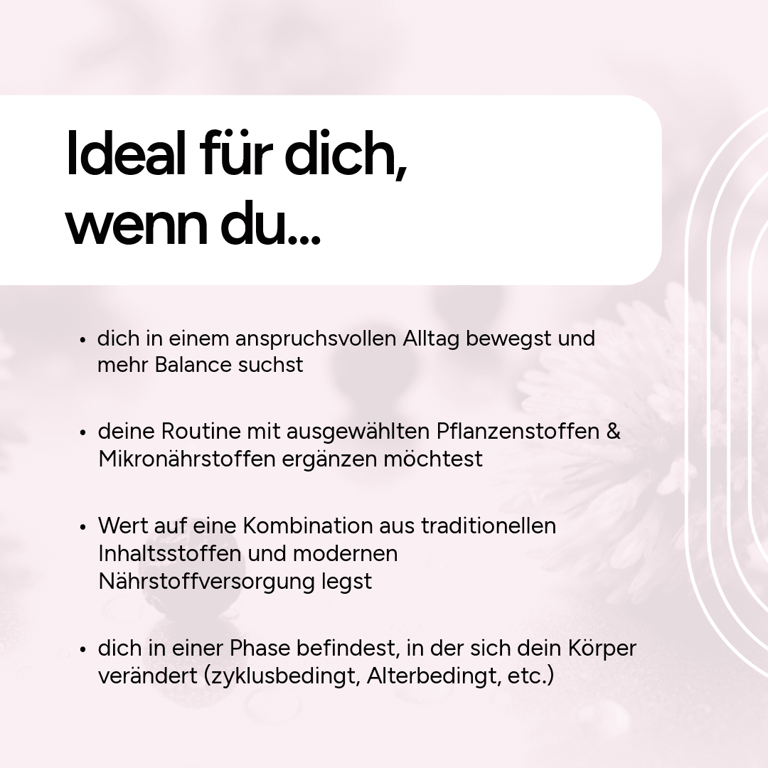 Shilajit plus+ Women's Kapseln by peplement® • Mit Rotklee, Mönchspfeffer, Eisen & Vitamin B6