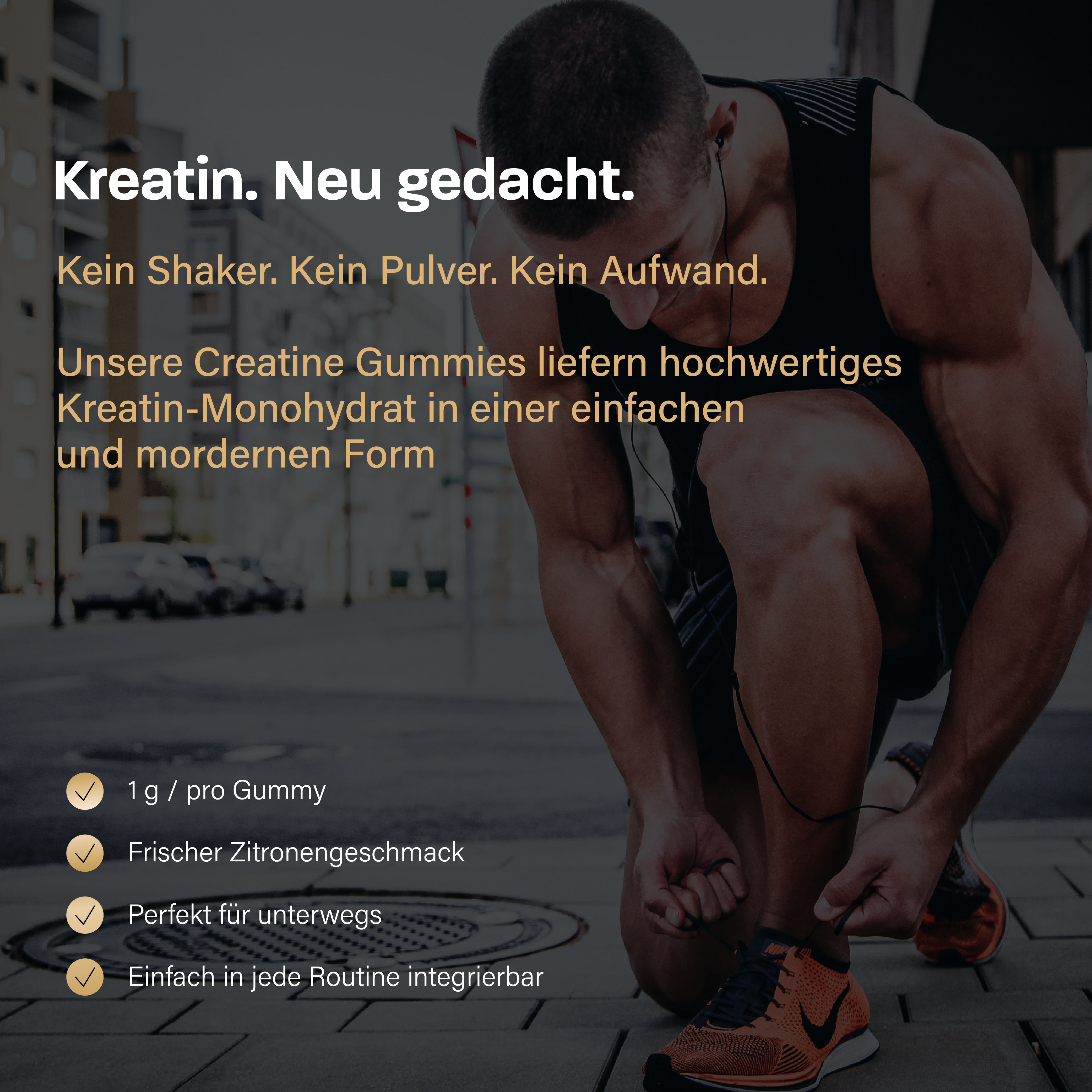 Creatine Gummies - Kreatin, das in deinen Alltag passt
