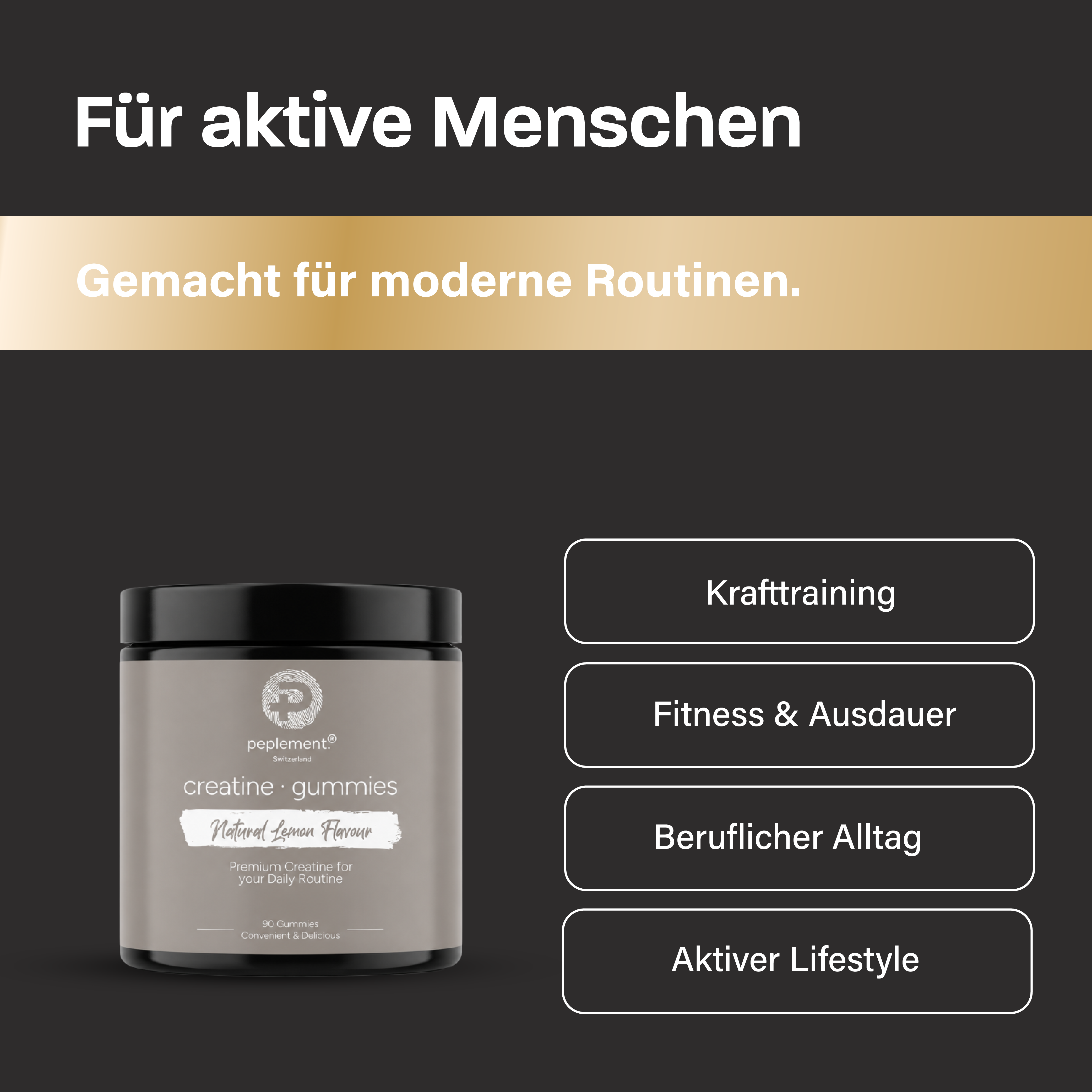 Creatine Gummies - Kreatin, das in deinen Alltag passt