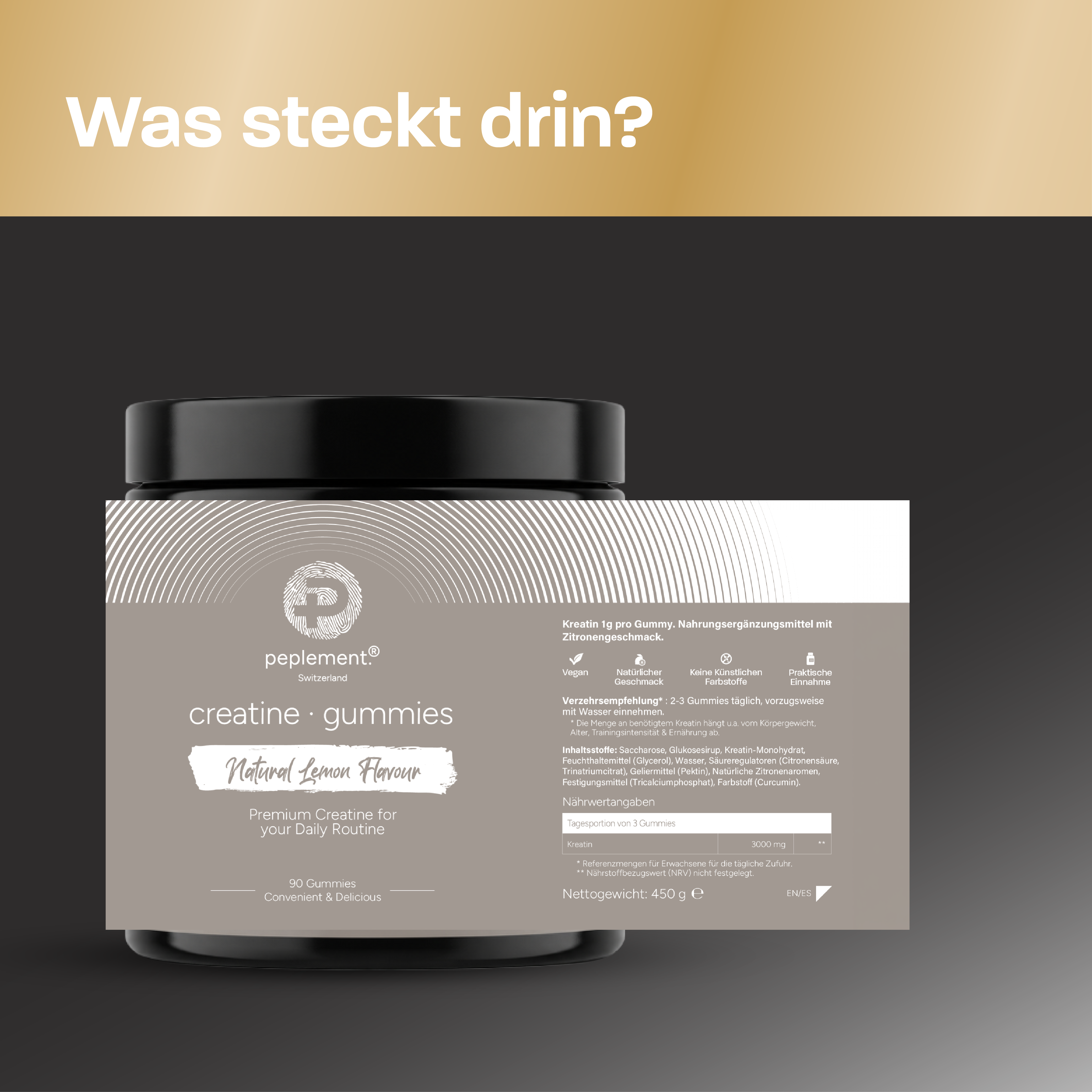 Creatine Gummies - Kreatin, das in deinen Alltag passt
