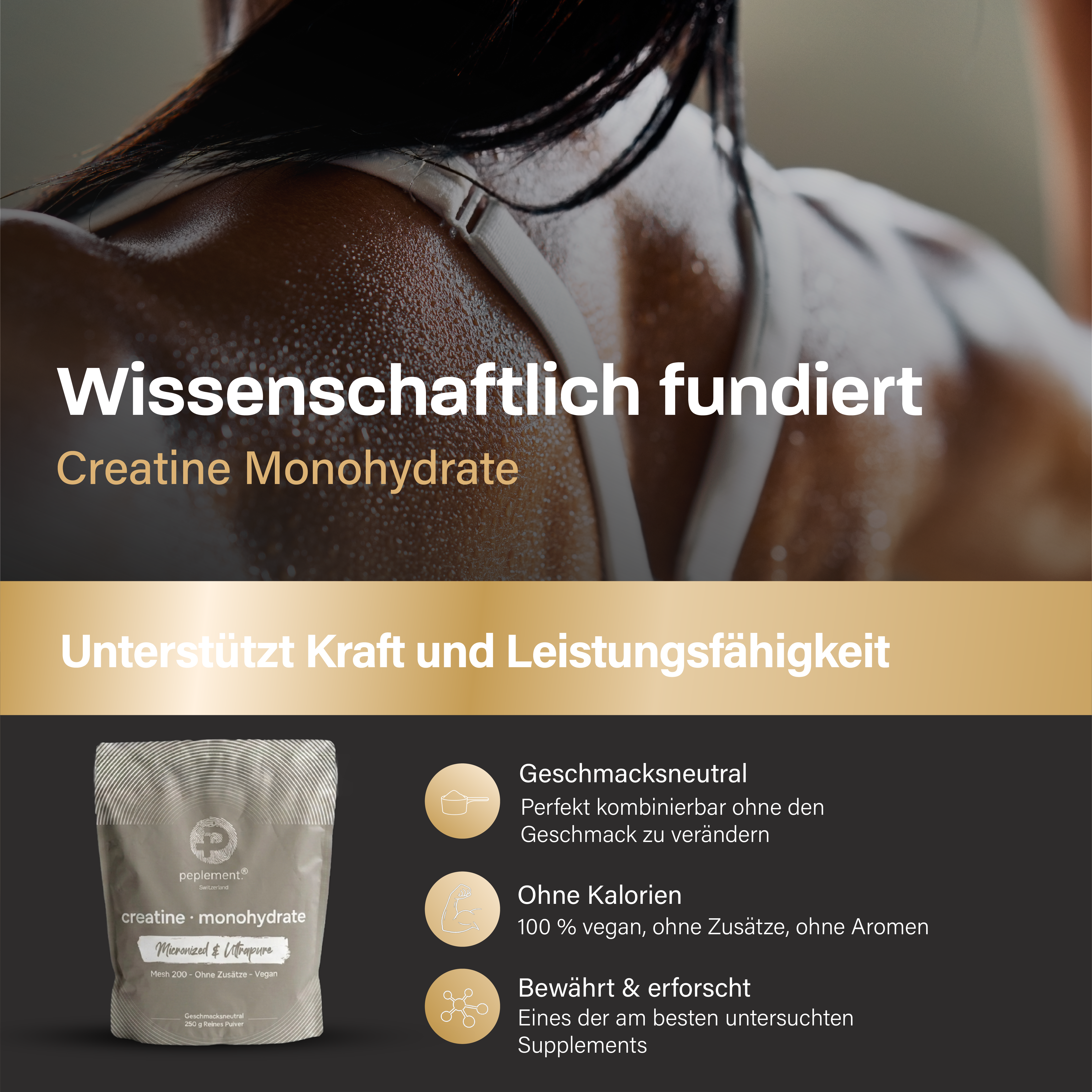 Creatine Monohydrate • Micronized & Ultrapur