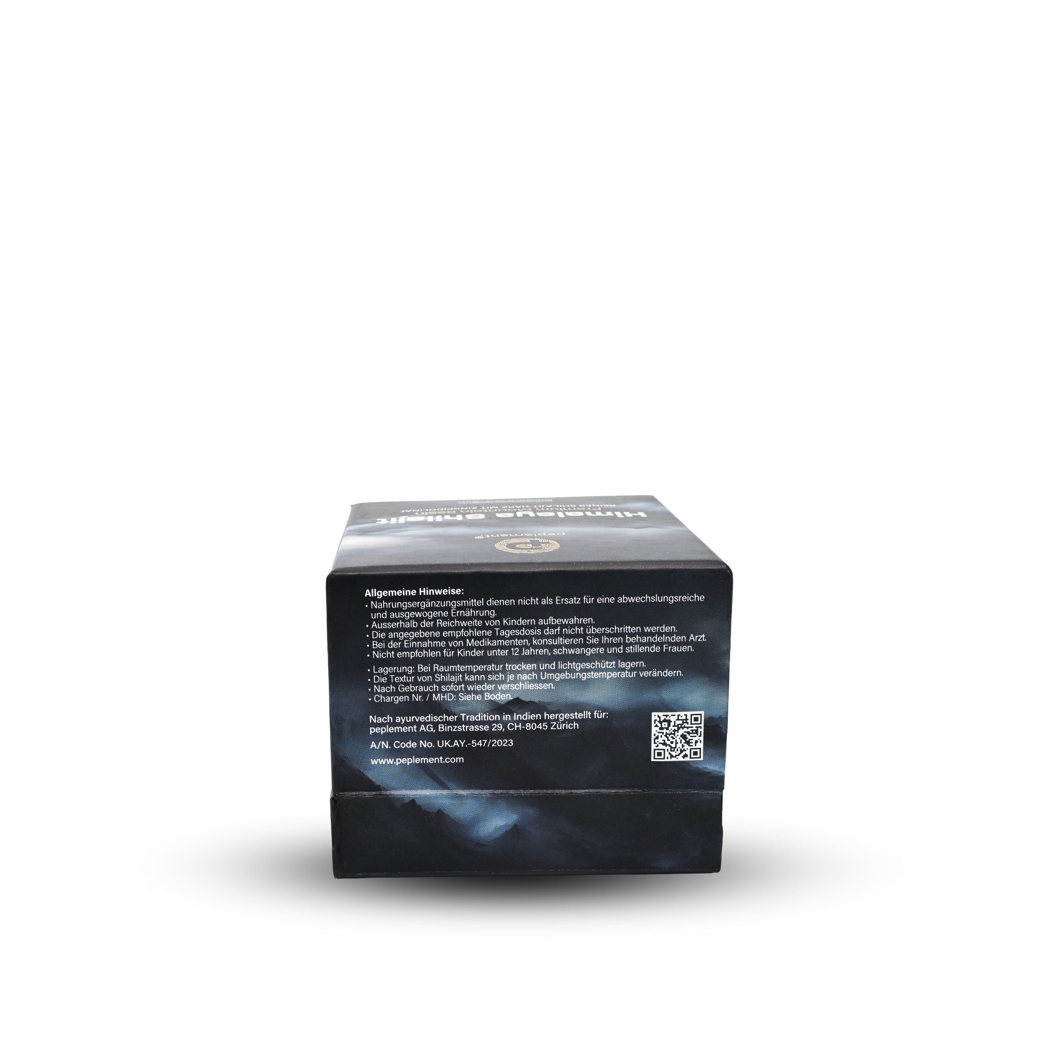 100% reines Shilajit Harz - Das Original aus dem Himalaya, veredelt mit Zinkpicolinat