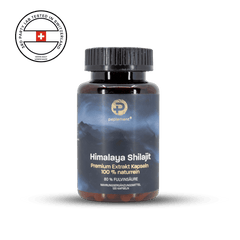 100 % reine Shilajit Kapseln aus dem Himalaya, ohne Füllstoffe. Mit 80 % Fulvinsäure und Zinkpicolinat.