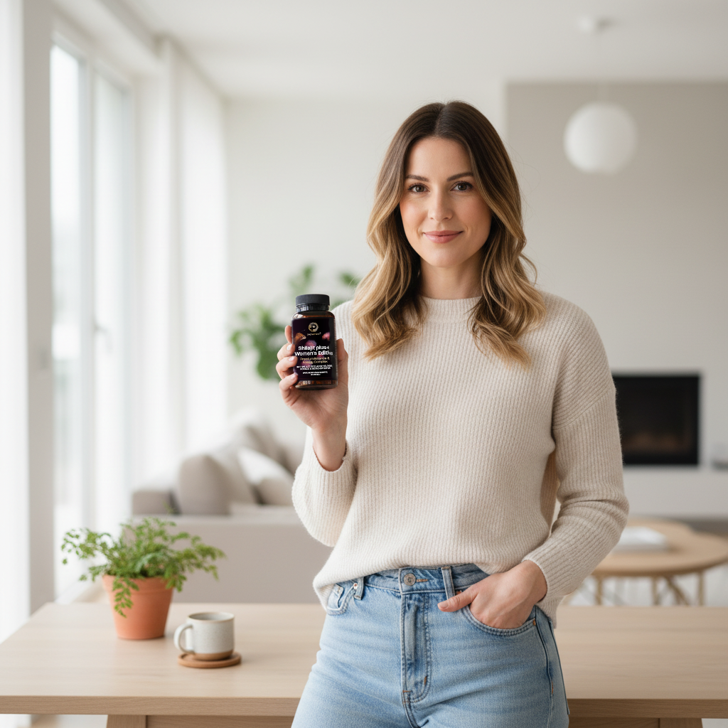 Shilajit plus+ Women's Edition – Premium Balance & Energie Complex